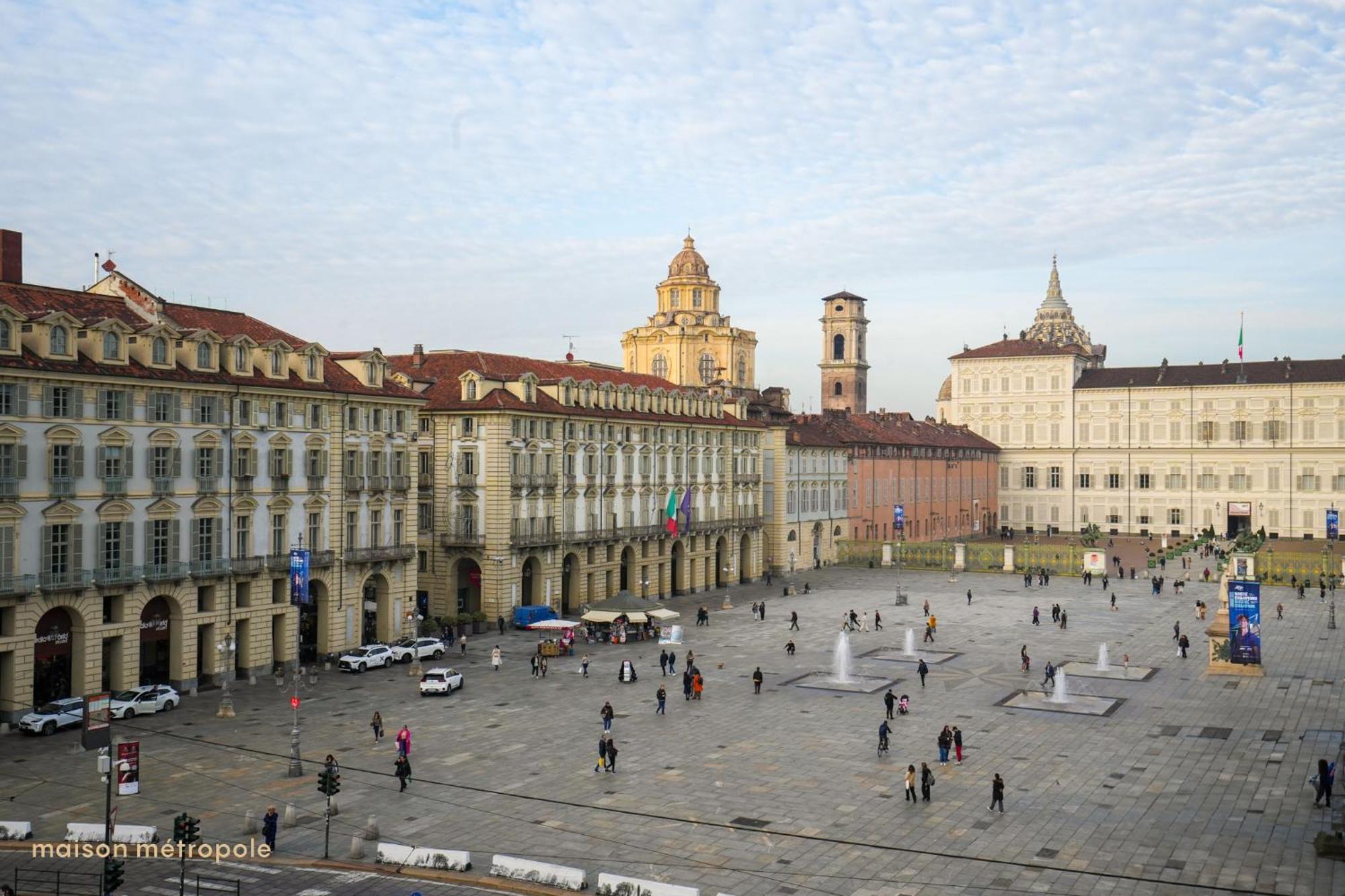 Piazza Castello View Lägenhet Turin Exteriör bild