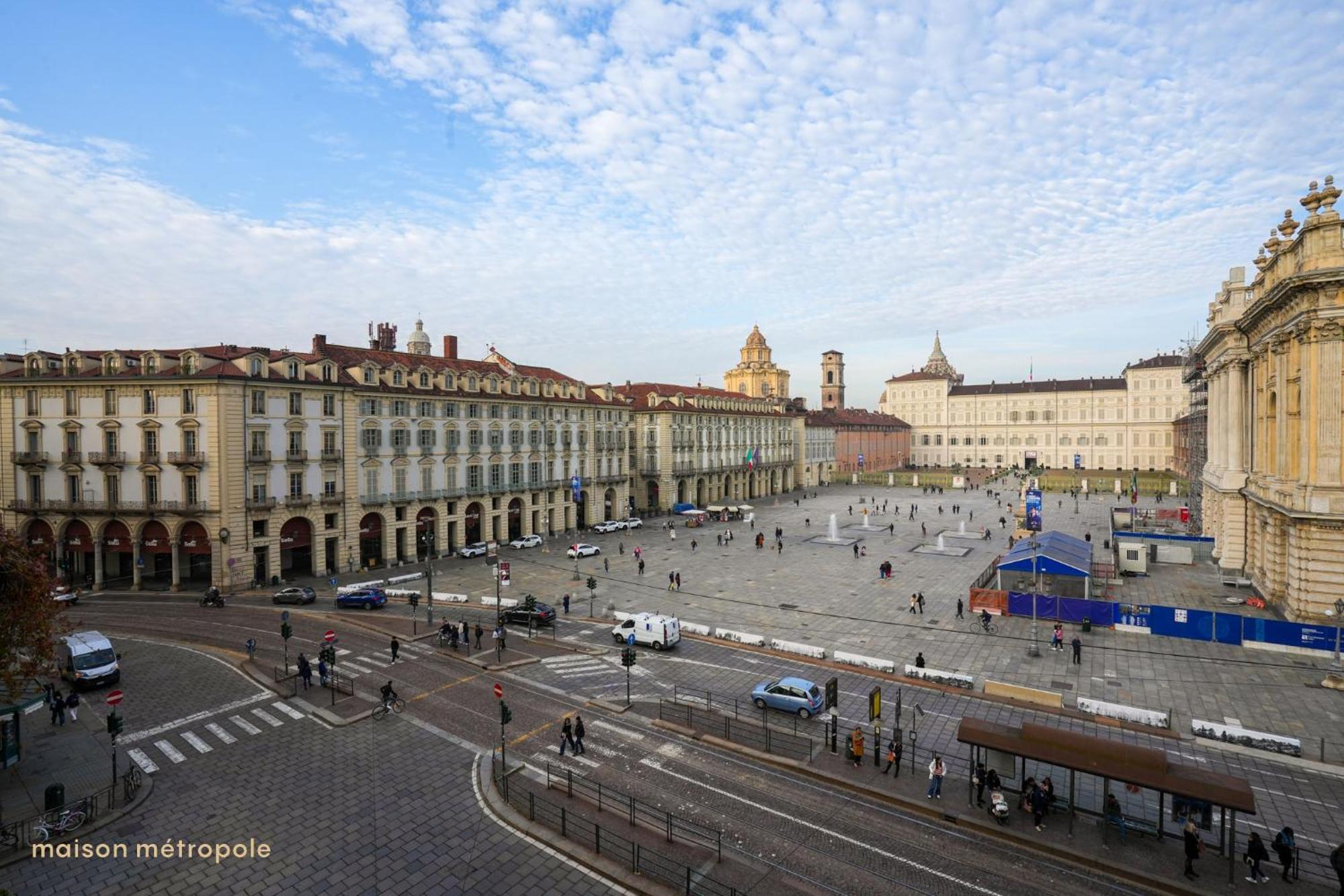 Piazza Castello View Lägenhet Turin Exteriör bild